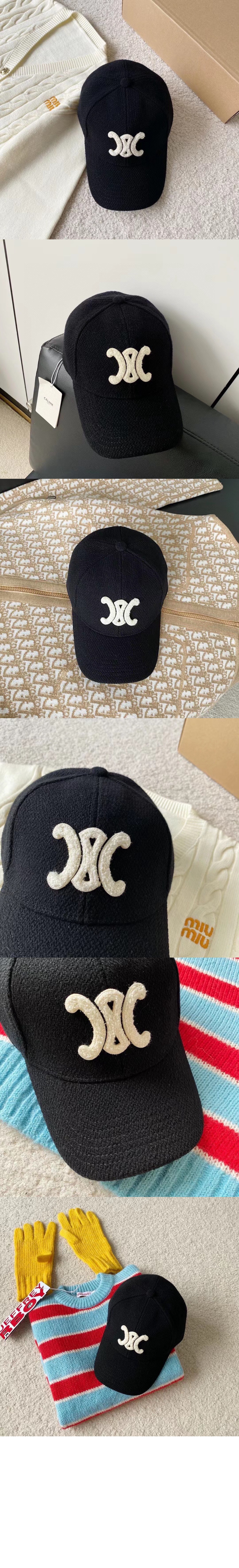 셀린느 자수 베이스볼 캡 2A1834