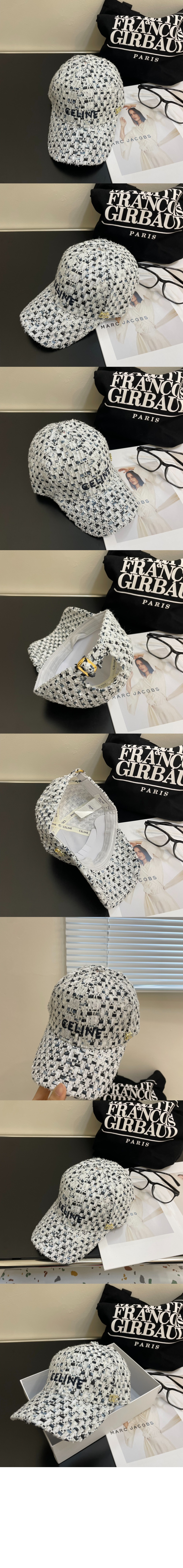 셀린느 니트 베이스볼 캡 2A73T3