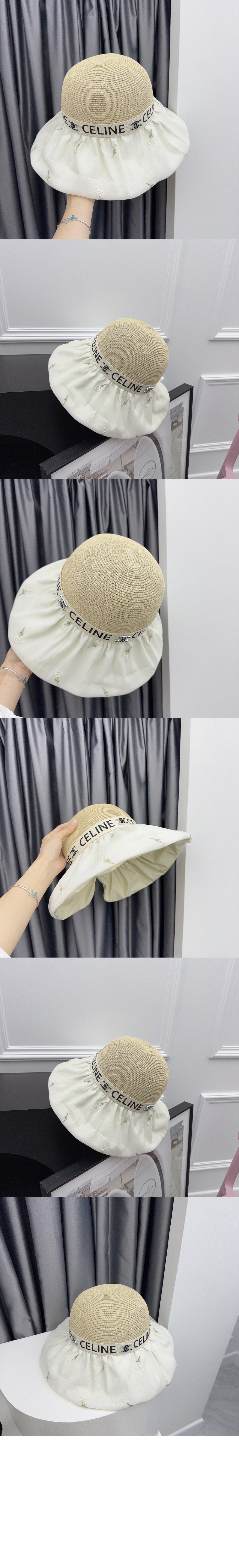 셀린느 버킷햇모자 2A6547