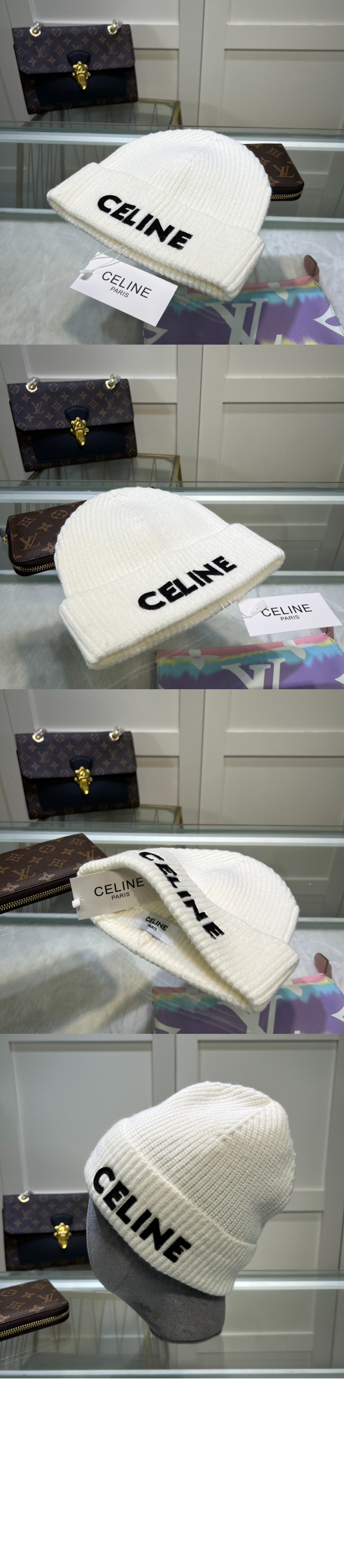 셀린느 니트 비니 2A45T2