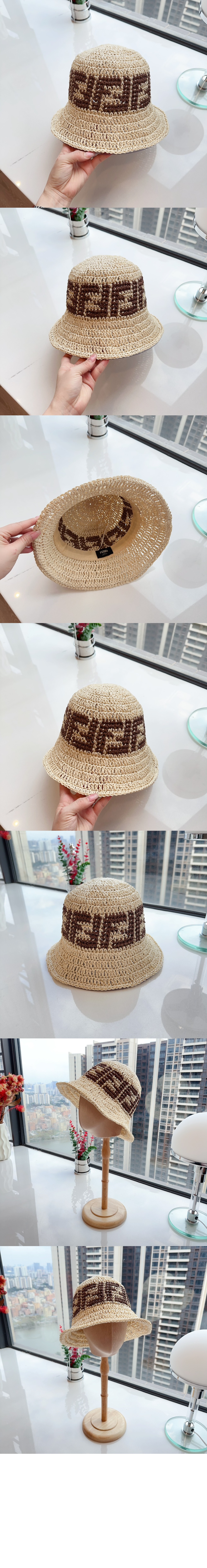 펜디 선캡 FXQ741