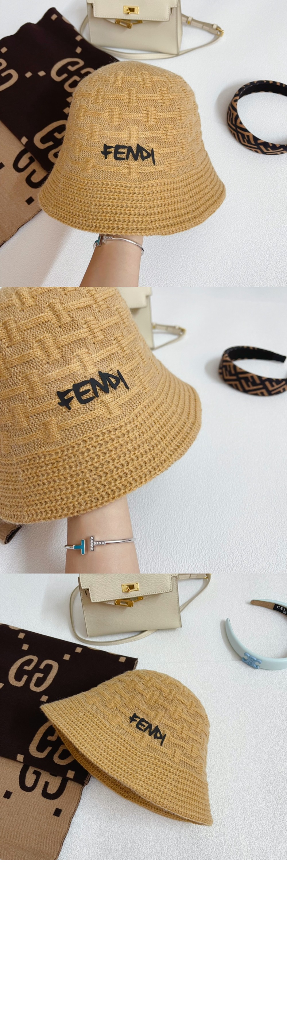 펜디 벙거지 FXQ631