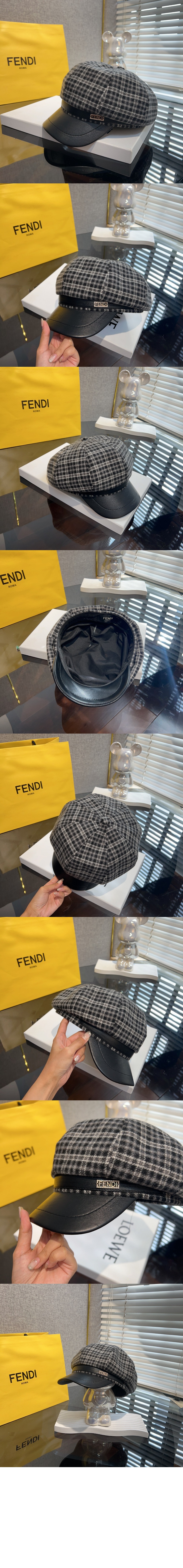 펜디 팔각 모자 FXQ579