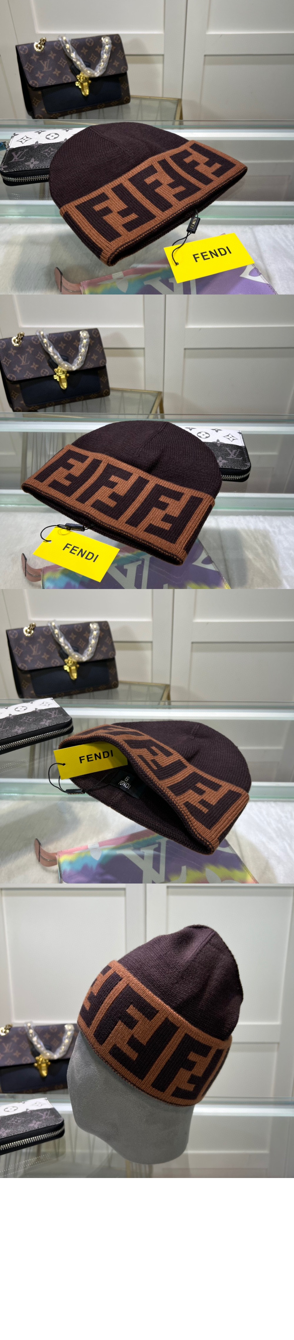 펜디 FF 비니 FXQ955