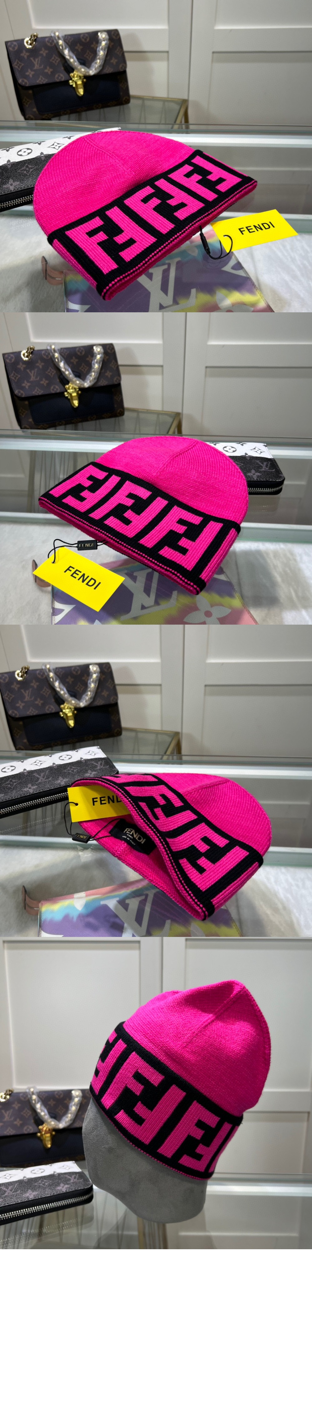 펜디 FF 비니 FXQ955