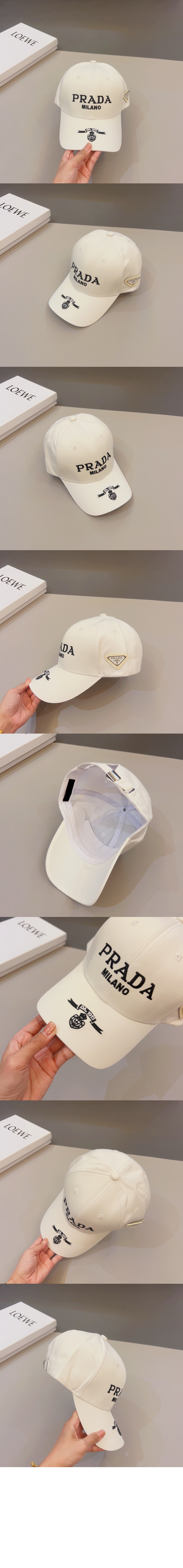 프라다 베이스볼 캡 1HC538