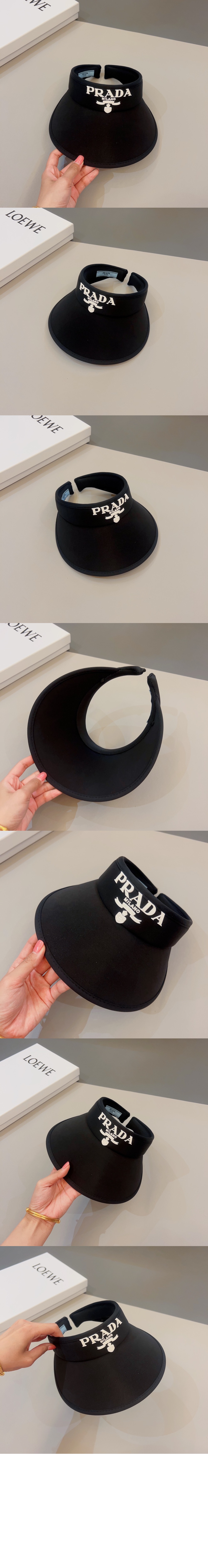 프라다 선캡 2HC368