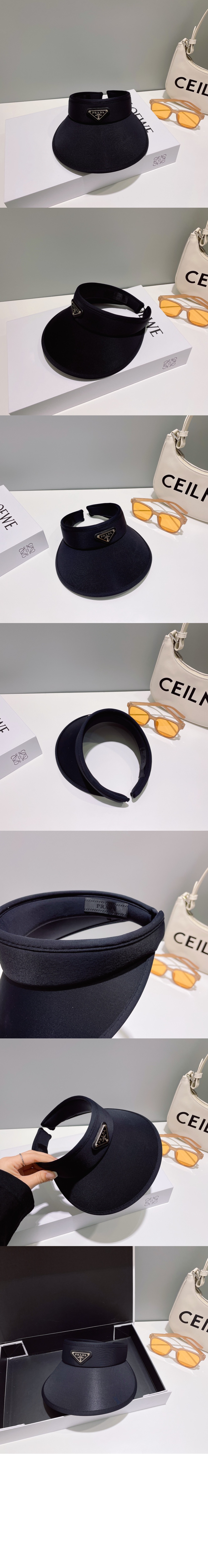 프라다 선캡 2HC256