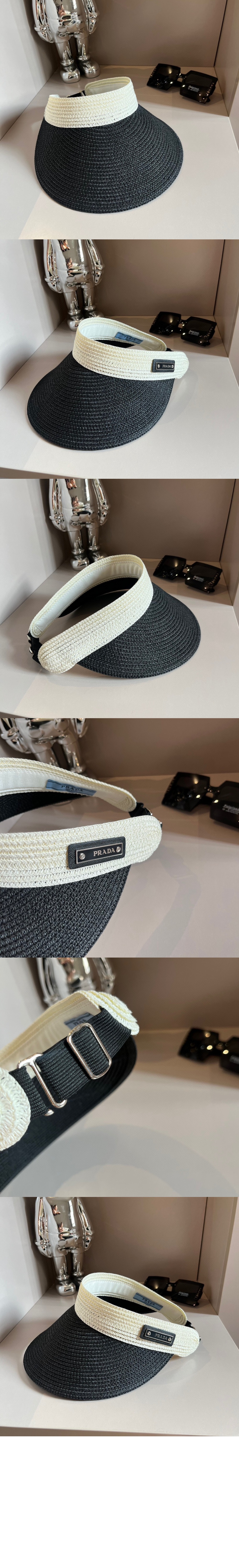 프라다 선캡 1HC698