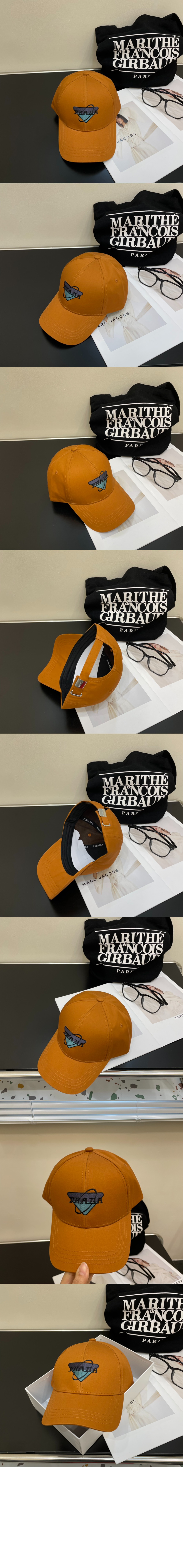 프라다 베이스볼 캡 1HC133