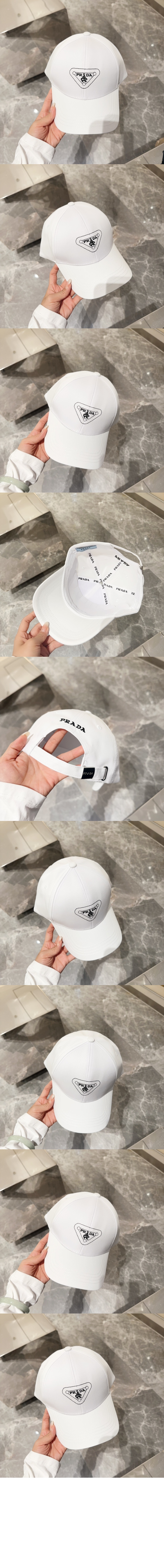프라다 베이스볼 캡 1HC562