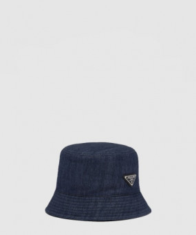 프라다 데님 버킷햇 1HC137