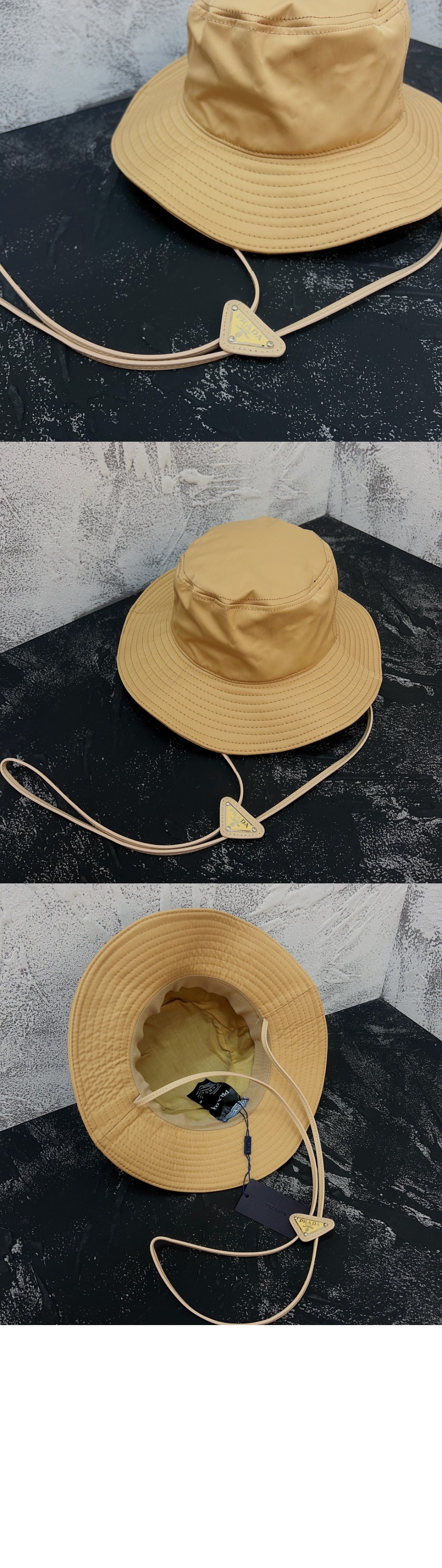 프라다 리나일론 햇 2HC250