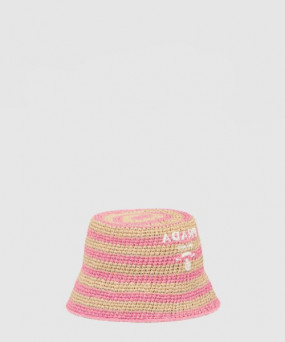 프라다 크로셰 버킷햇 1HC137