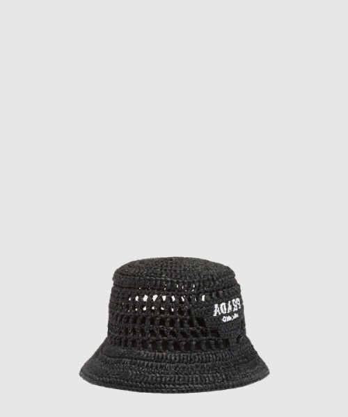 프라다 우븐 패브릭 버킷햇 1HC137