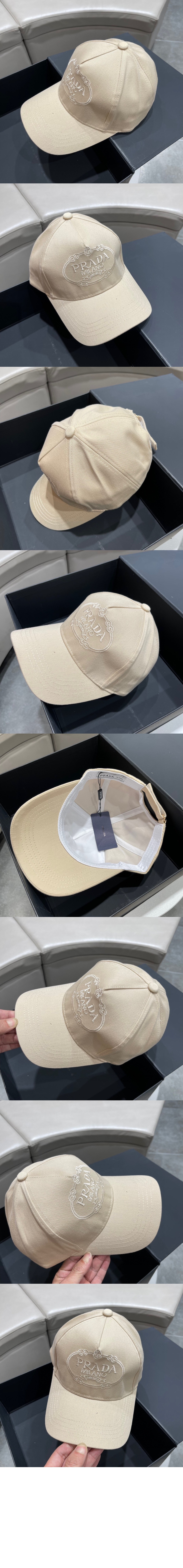 프라다 나일론 베이스볼 캡 2HC179