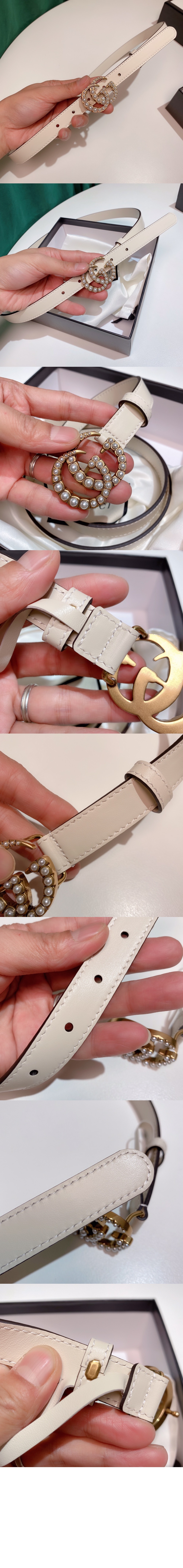 구찌 GG 씬 벨트 476342