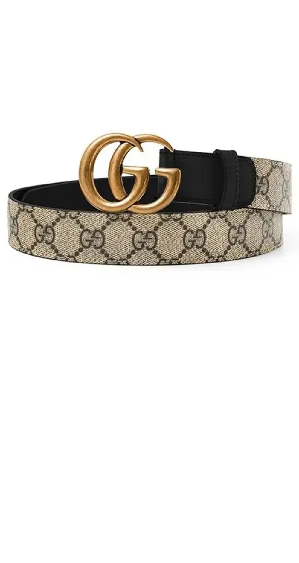 구찌 GG 마몽 씬 벨트 625839