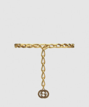 구찌 더블 G 체인 벨트 699955