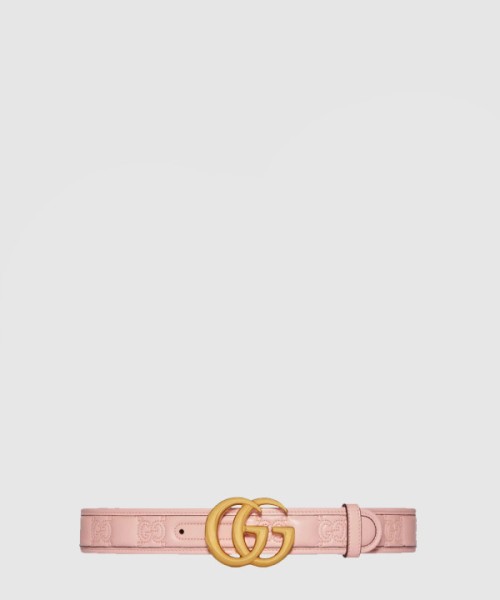 구찌 마틀라세 와이드 벨트 400593