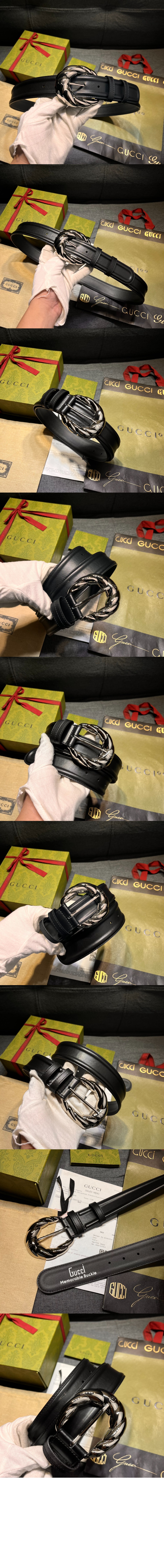 구찌 버클 벨트 725980