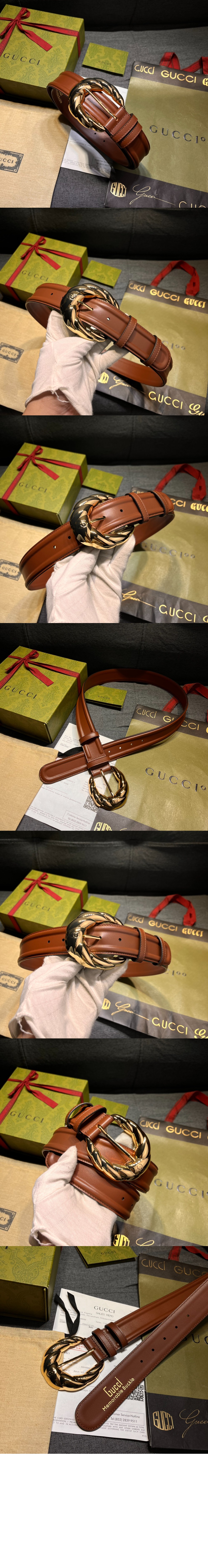 구찌 버클 벨트 725980