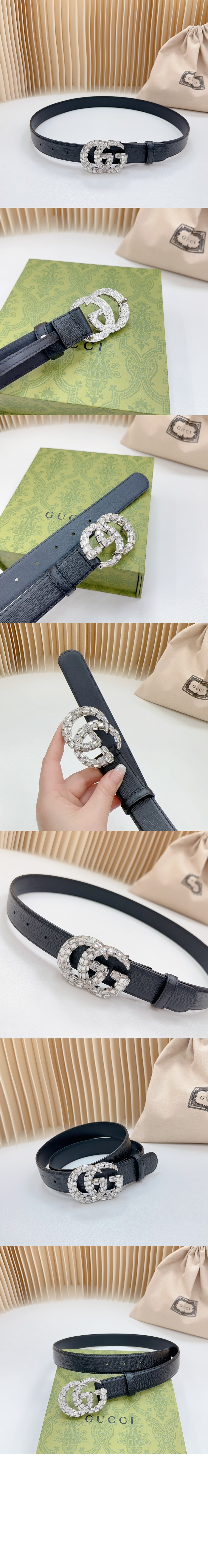 구찌 GG 씬 벨트 772651