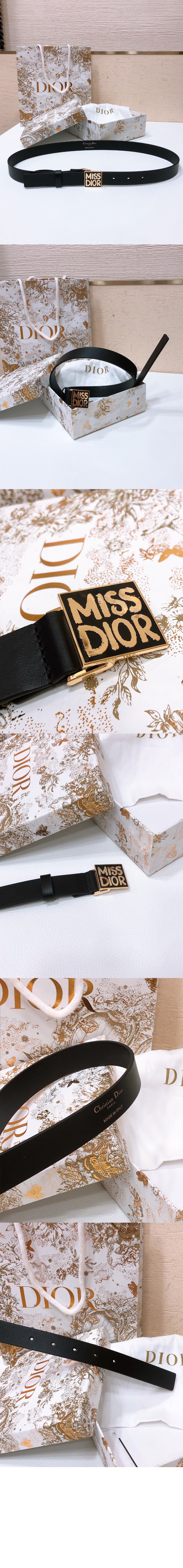 디올 Miss Dior Graffiti 벨트 B0598