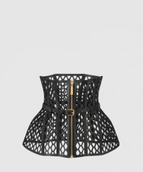 디올 디트랩 소가죽 허리씰 B0309