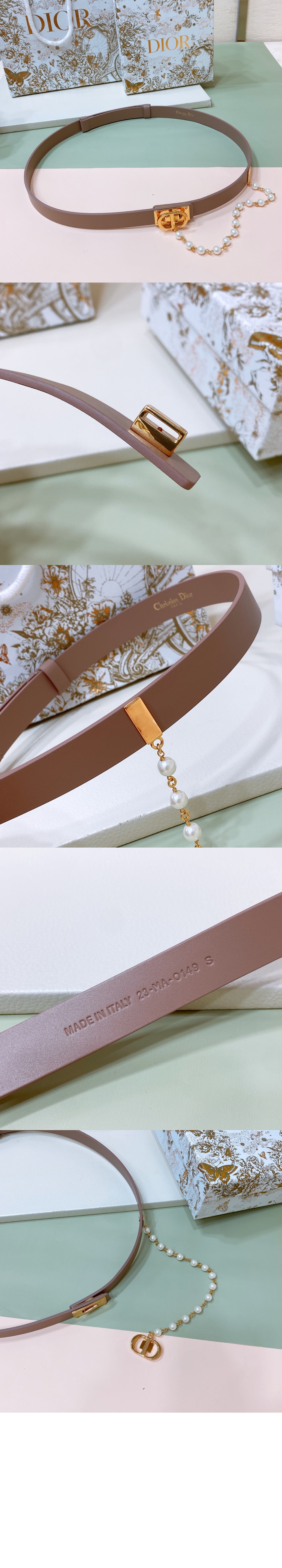 디올 Dior Caro 벨트 B0413