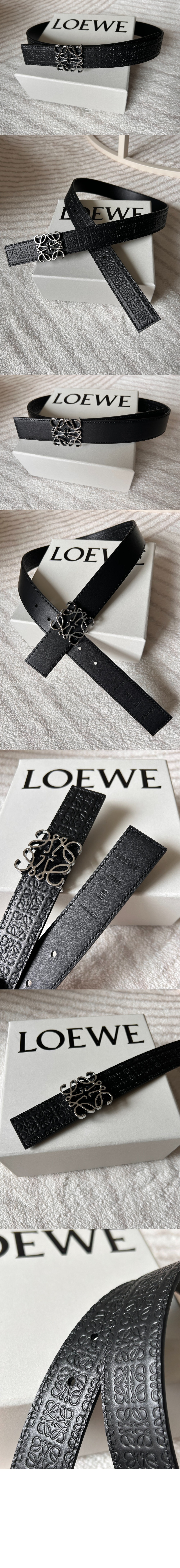 로에베 리버서블 애너그램 벨트
