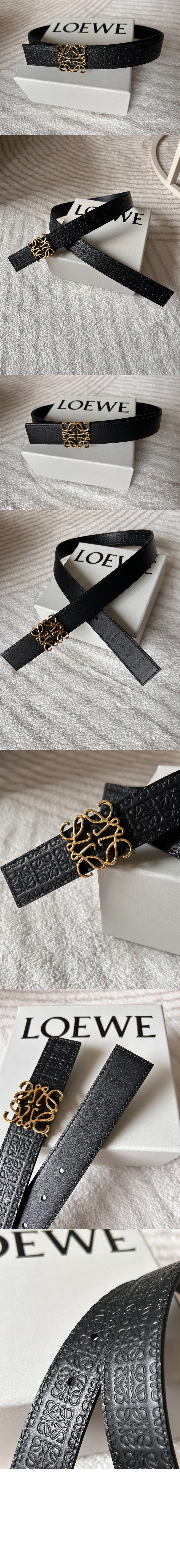 로에베 리버서블 애너그램 벨트