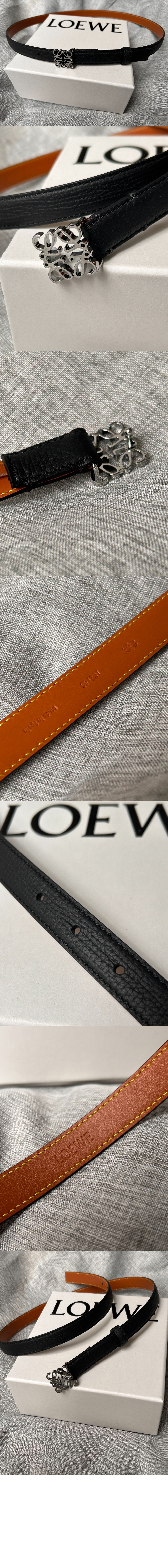 로에베 애너그램 벨트