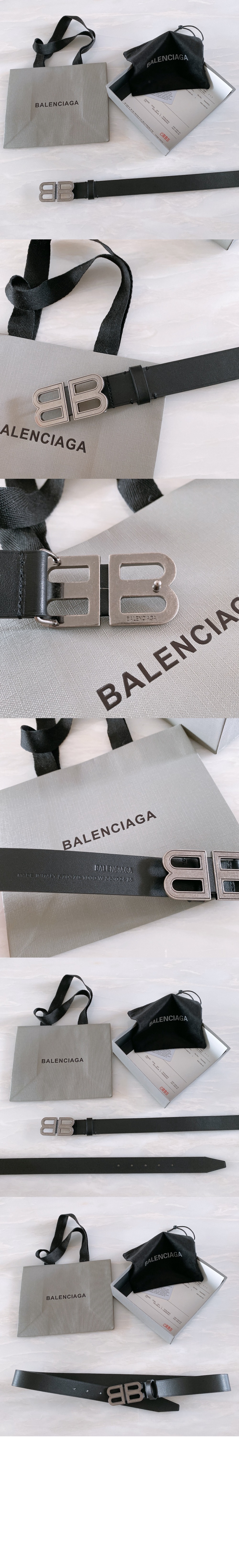 발렌시아가 BB 씬 벨트 673518