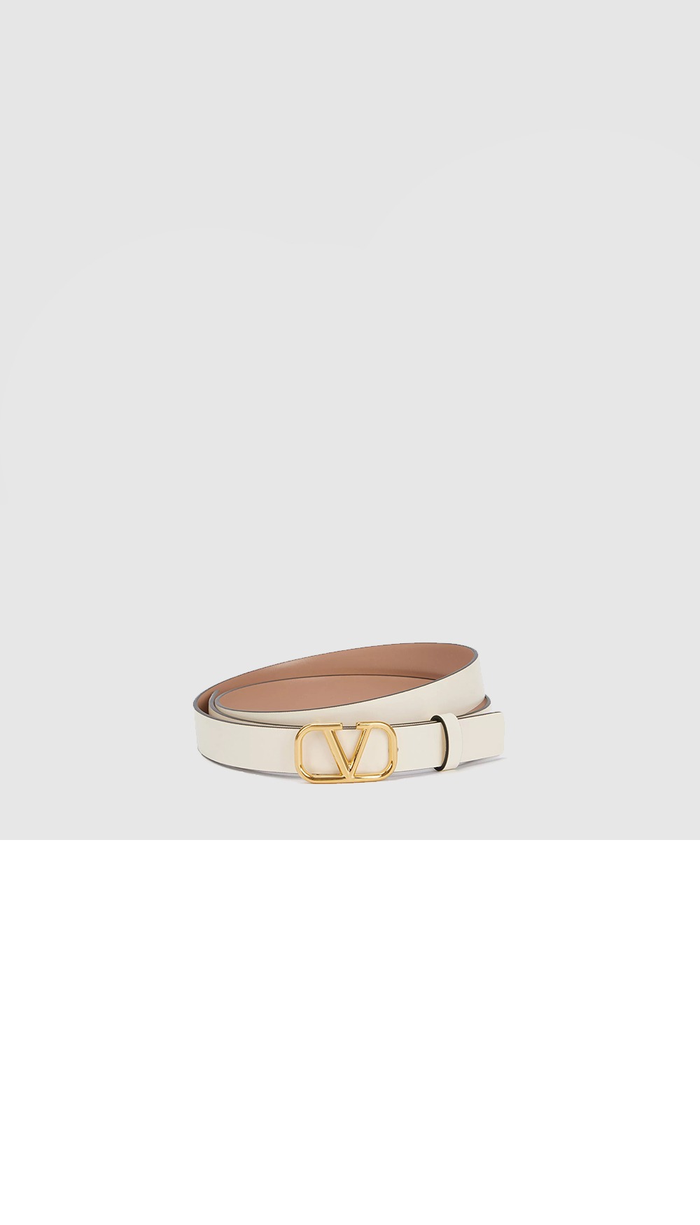 발렌티노 브이로고 리버서블 벨트