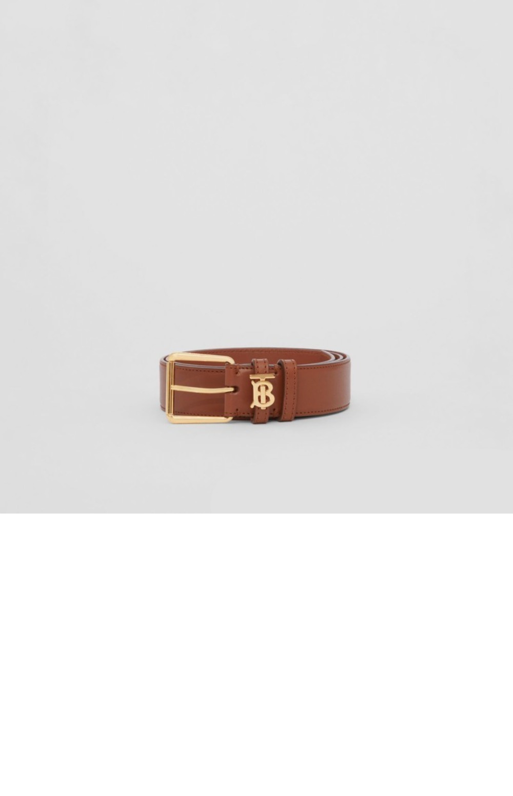 버버리 소가죽 벨트 80556011