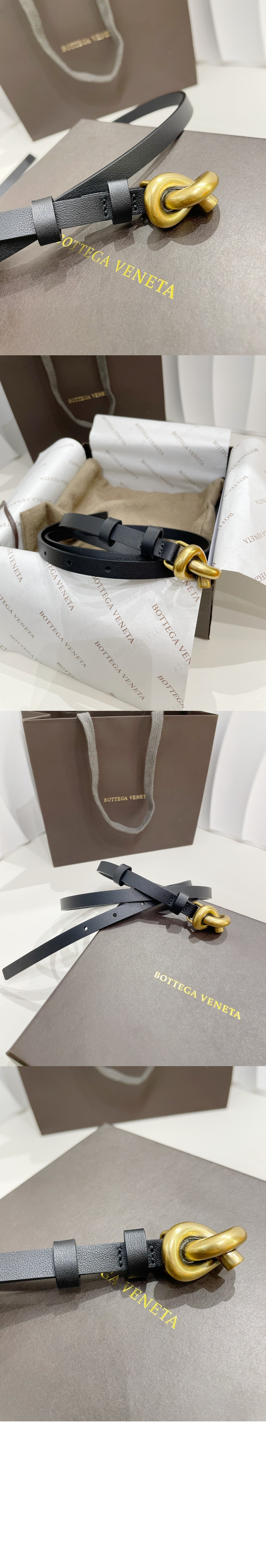 보테가베네타 놋 벨트 743753