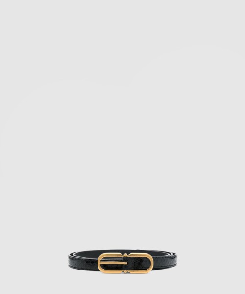 생로랑 빈티지 니들 버클 벨트 732242