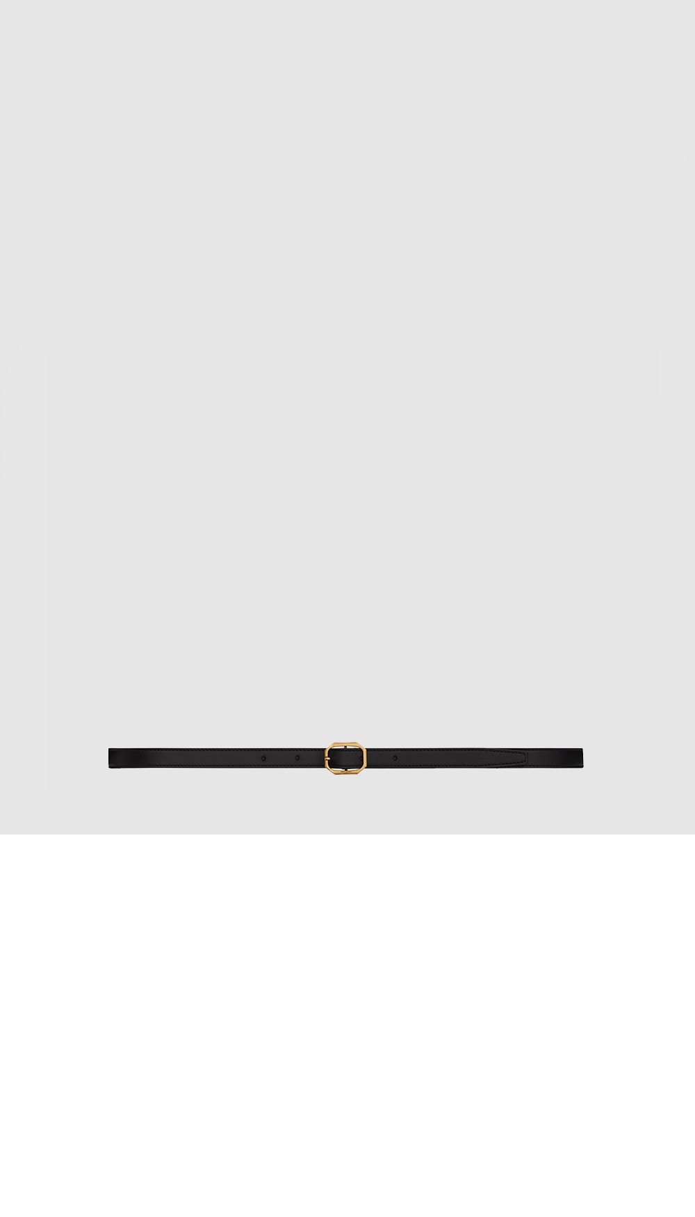 생로랑 프레임 슬림 벨트 732560