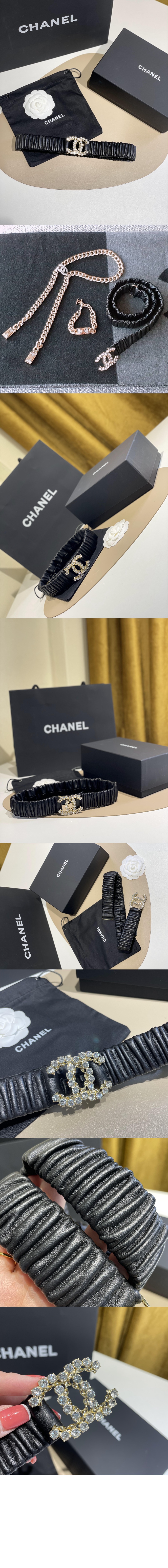 샤넬 CC 워터드릴 벨트 AA7395