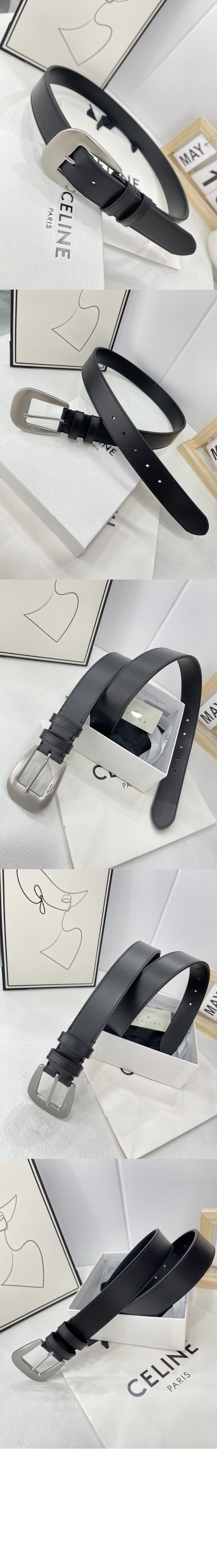 셀린느 라지 마르코 벨트 45BHF3