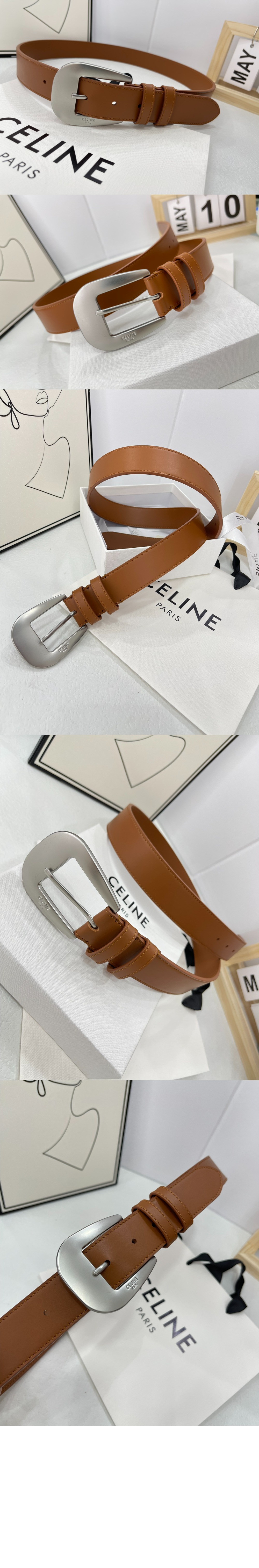 셀린느 라지 마르코 벨트 45BHF3