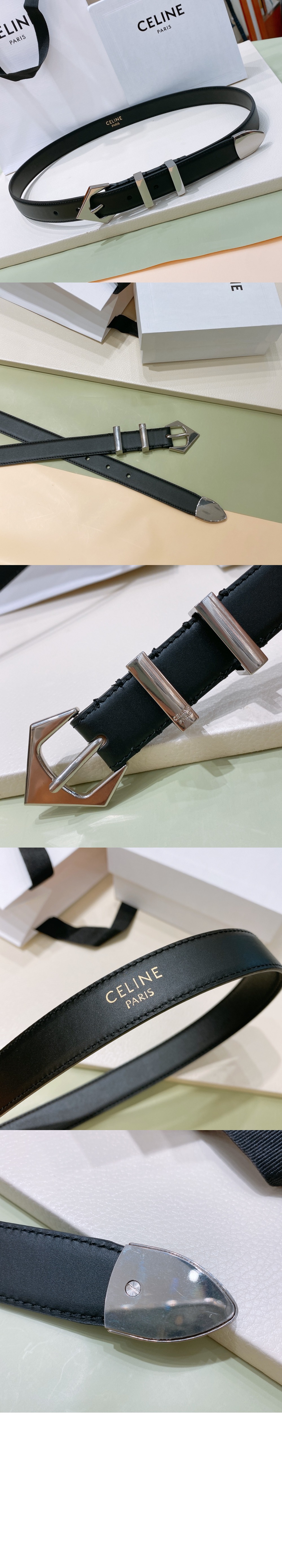 셀린느 카프스킨 벨트 45BBU3