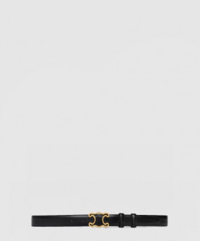 셀린느 트라이엄프 프레임 미디엄 사이즈 스무스 소가죽 벨트 45BCC3