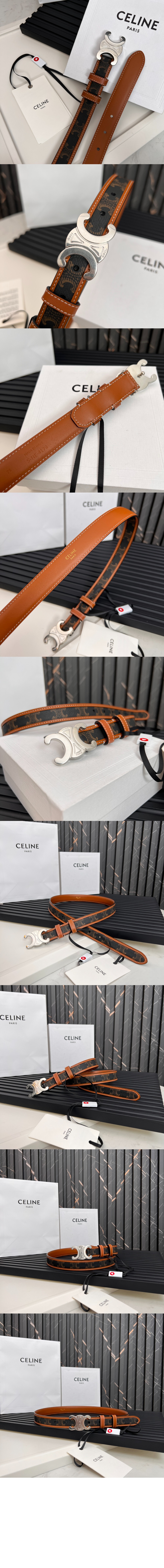 셀린느 미디엄 트리옹프 벨트 45B422