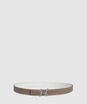 에르메스 H 커시브 리버서블 벨트