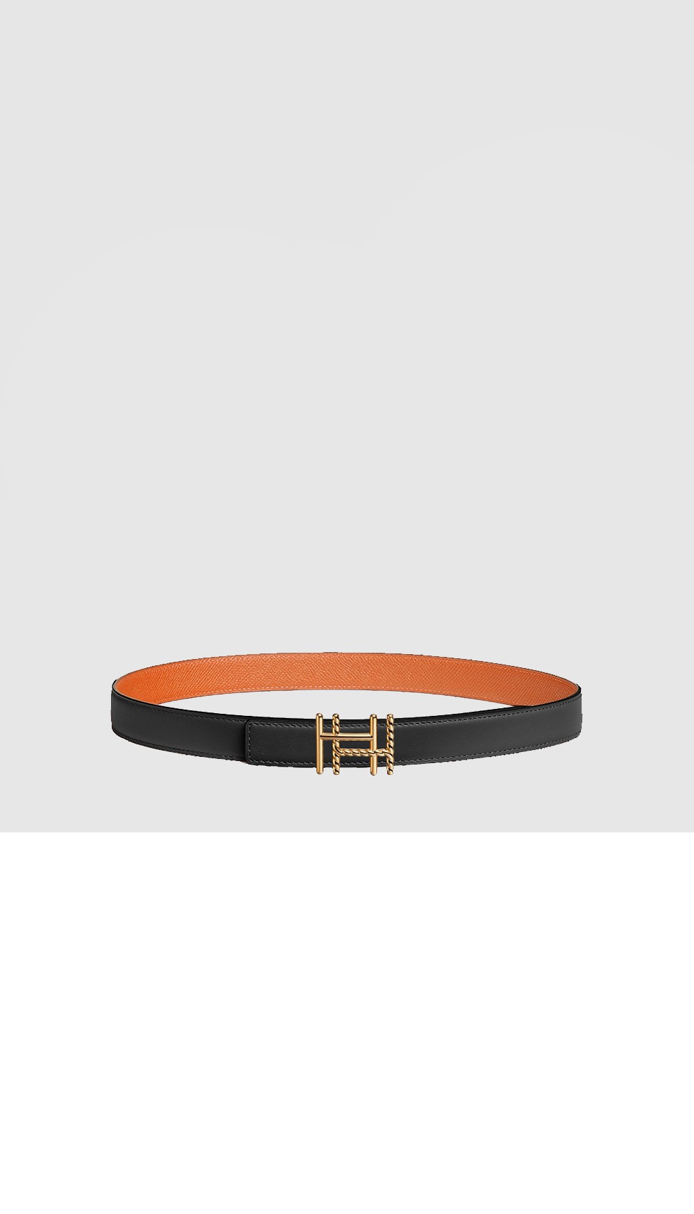 에르메스 양면 가죽 벨트