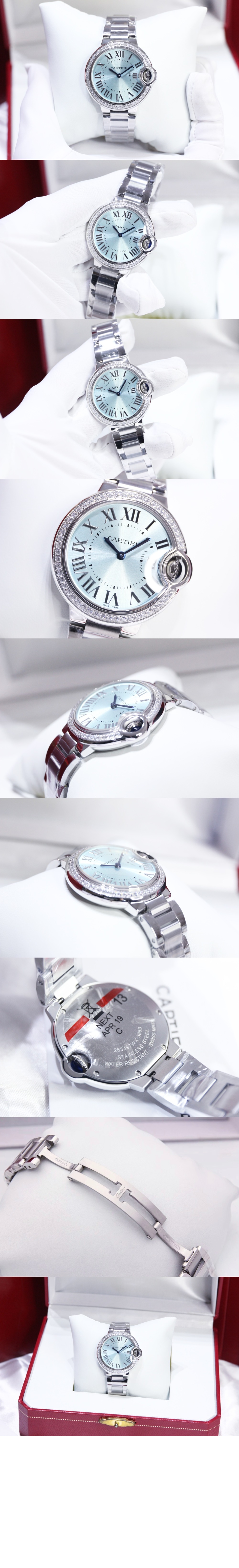 까르띠에 발롱블루 33 WGBB0028