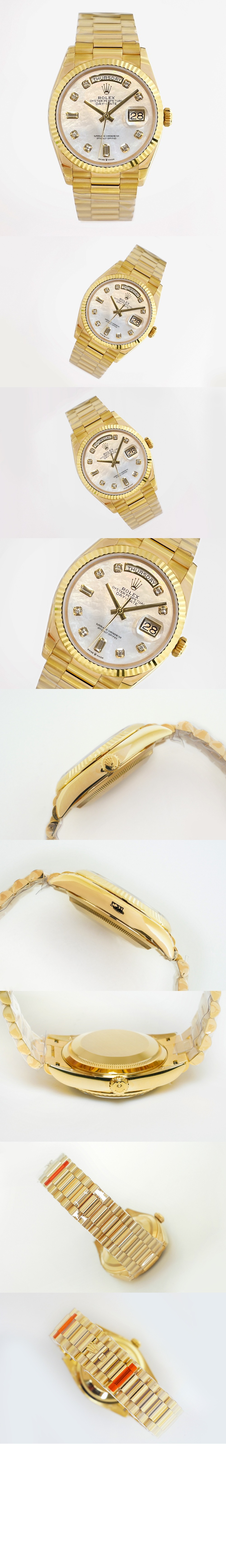 롤렉스 데이데이트 금통 36 128238