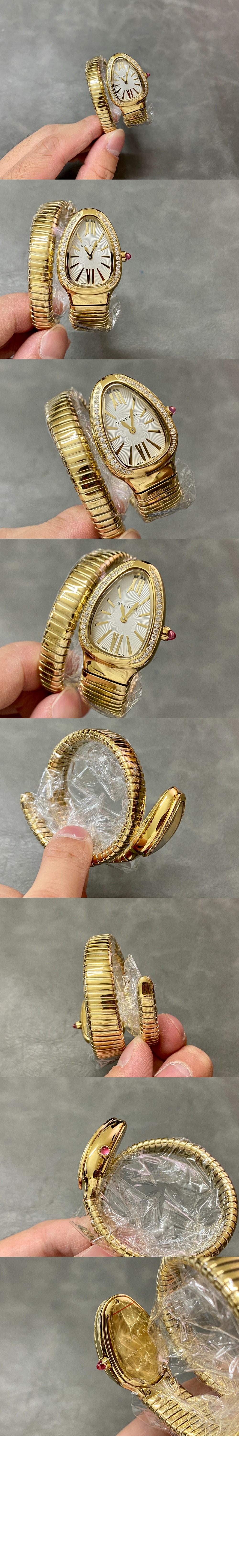 불가리 세르펜티 투보가스 워치 35 101924